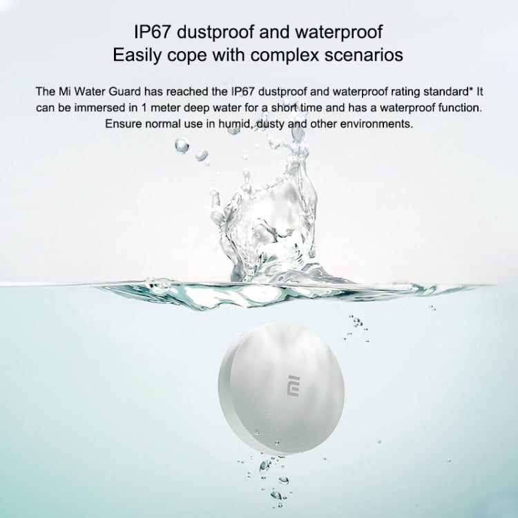 Original Xiaomi Wireless Bluetooth Flood Guard Intelligently Detects Water Leakage Xiaoai Speaker Linkage App to Remotely Remind Smart Home, need to be used with CA1001 Original Xiaomi Wireless Bluetooth Flood Guard Intelligently Detects Water Leakage Xiaoai Speaker Linkage App to Remotely Remind Smart Home, need to be used with CA1001